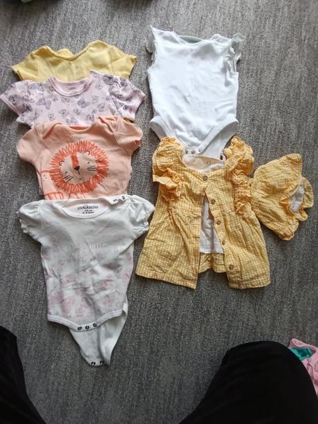 Mix oblečenia pre dievčatko 74, 68–80