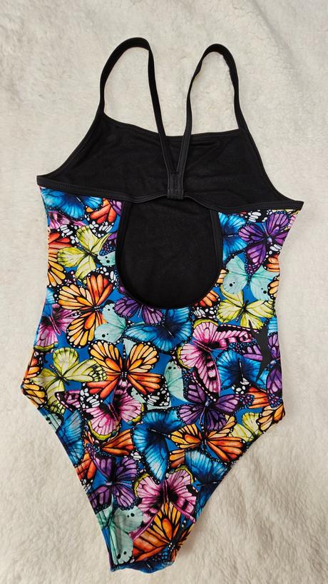 Jednodielne plavky s motyľmi, slazenger,134