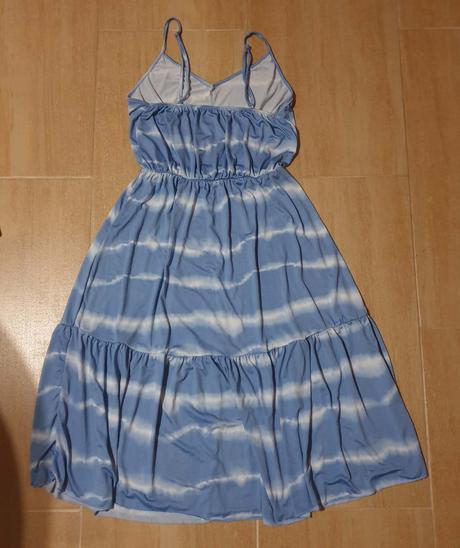 Šaty dlhé letné na ramienka, l