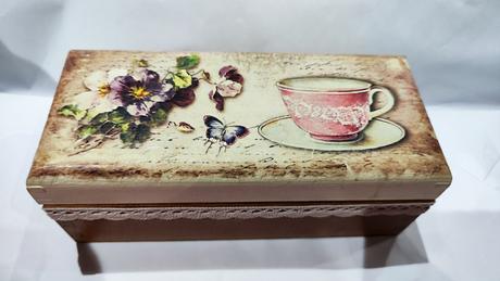 Krabička dóza na čaj, 