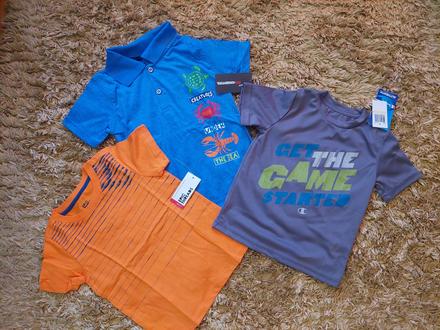 3x tricko usa na 4 roky, champion,104