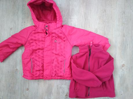 Červená bunda 3v1, kiki&koko,104