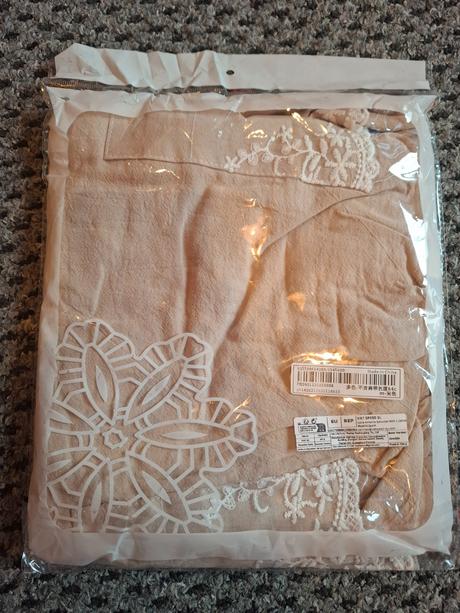 Vintage vyšívané zástery s kvetinovou textúrou, 