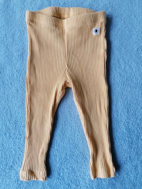 Zlte vrubkovane legíny, lindex,74