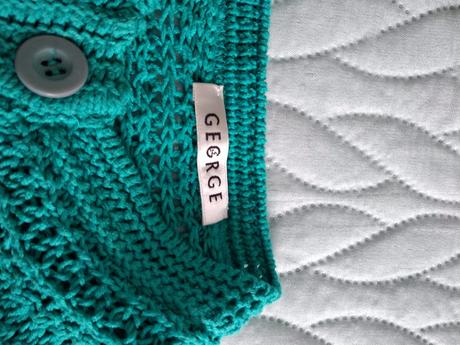 Nádherné tyrkysové bolerko, george,104