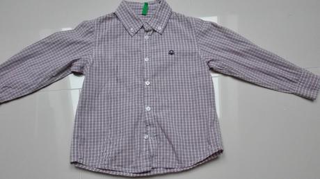 Chlapcenska kosela-benetton- top stav, benetton,98