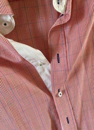 Kvalitná košeľa šitá na mieru v delor.cz v. 40, 40