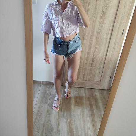 Krátka košeľa, bershka,s