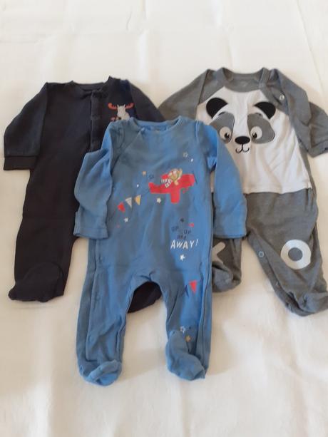 Balík pyžamiek veľ. 68, 68–80