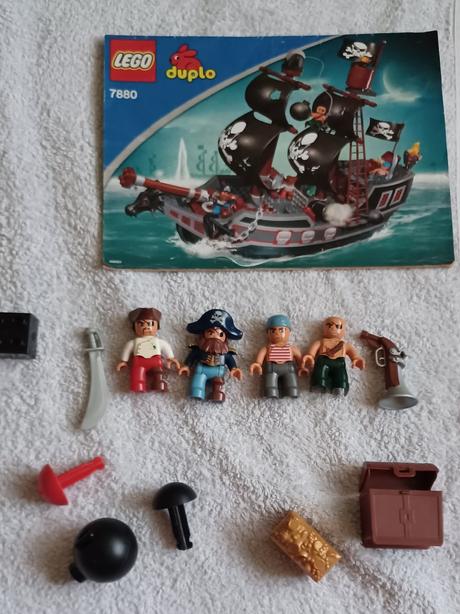Lego duplo 7880 velka piratska lod, 