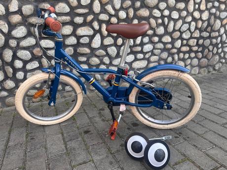 Detský btwin bicykel 16-palcový, 16