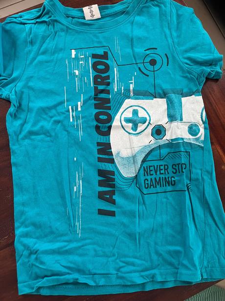 Tričká 3ks xbox, c&a,134