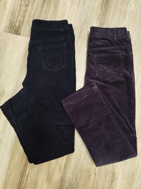 Menčestrové nohavice, 128