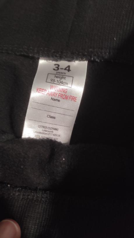 Tepláky nenosené, teplejšie, george,104