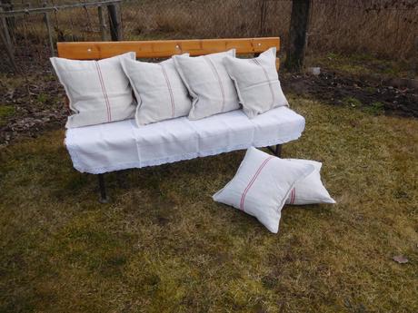 Ľanové vankúše nové,,