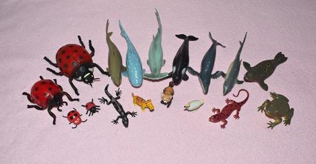 Zvieratká mix 17 kusov, 