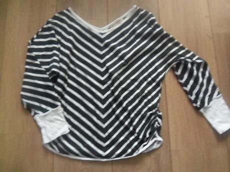 Nohavice zn. h&m loog + top zn. sancred denim, h&m,s