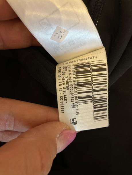 Dámske plavky čierne decathlon (46), decathlon,xxl