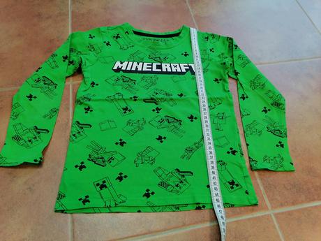 Tričko minecraft, veľ. 122, 122