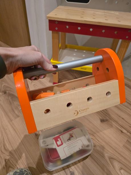 Janod bricolo pult s náradím,