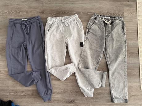 Balik oblecenia 140 ( mirau, h&m,4f,puma,armani), 122–134