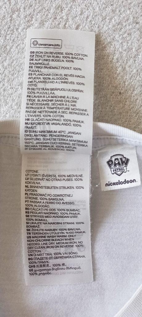 Pyžamo paw patrol, h&m,98