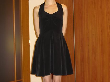 Malé čierne - koktejlové šaty, m