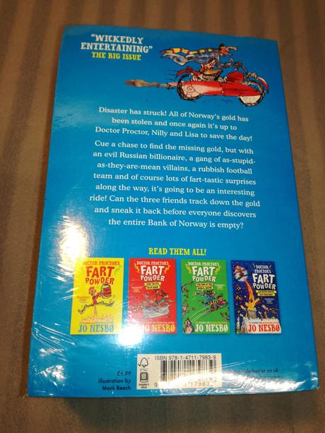 Jo nesbo doctor proctor's fart powder nsp22, 