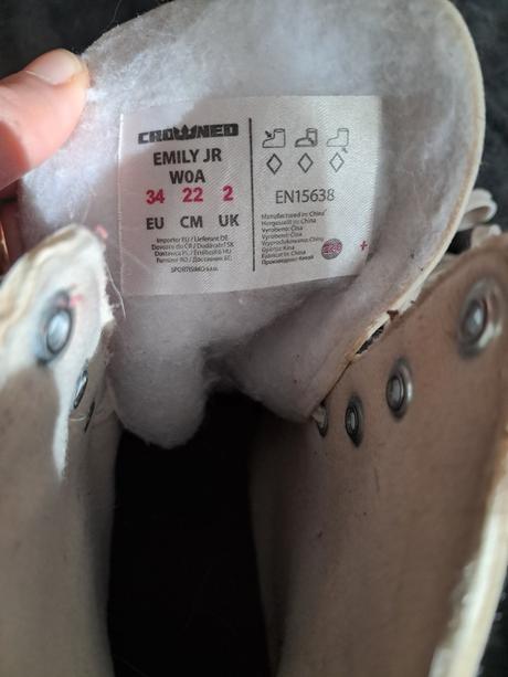 Detske korčule, crowned,34