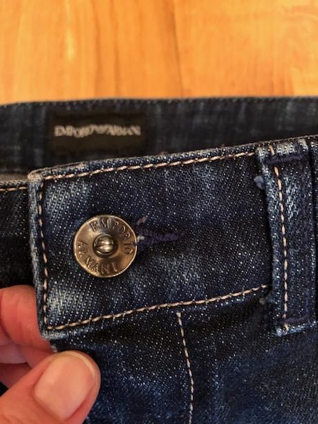 Elastické slim jeans emporio armani vel.28, armani,m