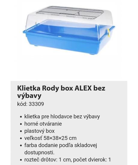 Klietka, 