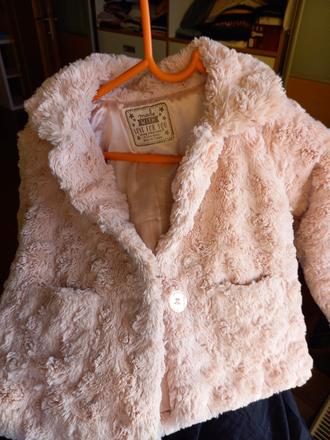 Zimný dievčenský kabátik, 86