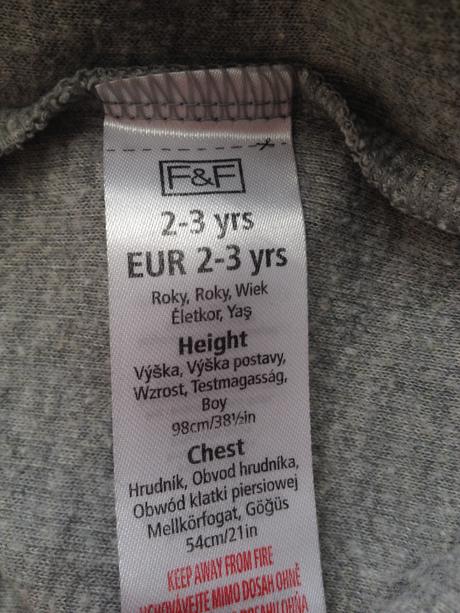 Termotricko s dlhym rukavom, f&f,92