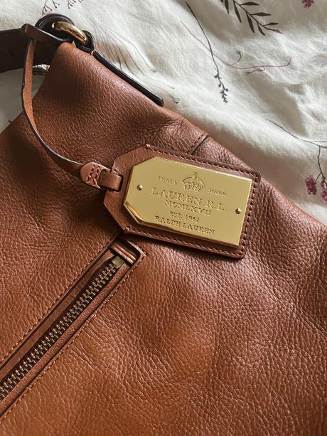 Kabelka ralph lauren kožená, ralph lauren