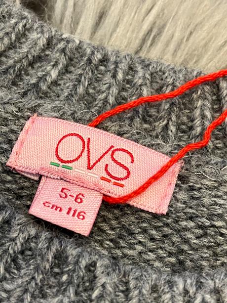 Dievčenský sveter s kamienkami ovs (5-6 r.), ovs,116