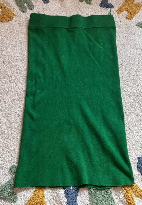 Zelená obtiahnutá pleteninová sukňa, reserved, m, reserved,m