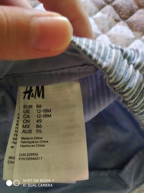 Čiapka baretka hm, h&m,86