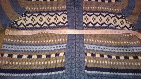 Hrubý zachovalý sveter, cherokee,86