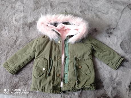 Zimná dievčenská bunda, 110
