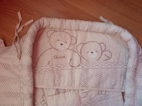 Mantinel do postieľky s organizérom, šírka (cm): 170,dĺžka (cm): 30