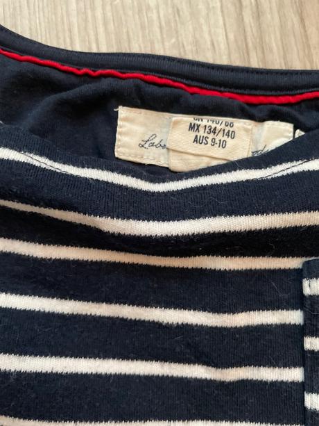 Natelnik pruhy 8-10 rokov, h&m,140