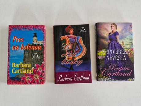 Knihy barbara cartland, 