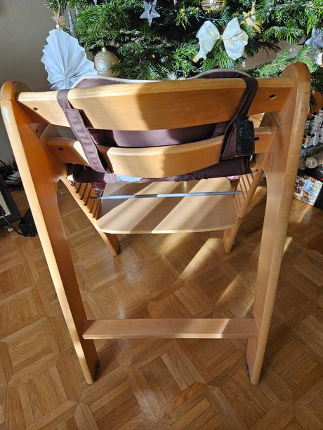 Detska jedalenska stolicka drevena i'coo, 