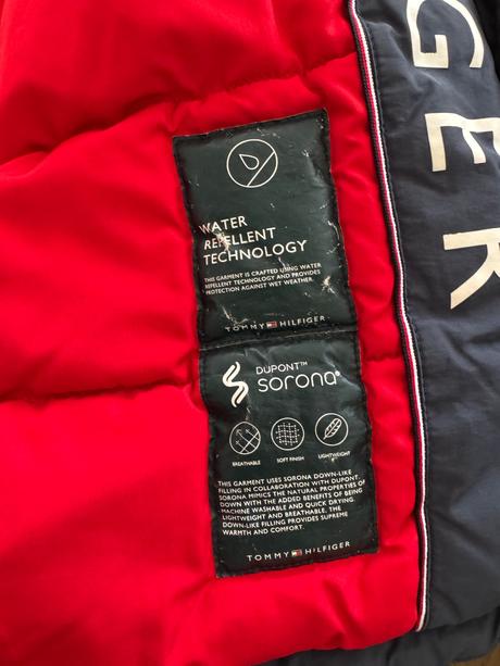 Zimna tepla bunda th, 140, sdopor. postou, tommy hilfiger,140