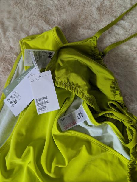 Nové dvojdielne plavky 48/50, h&m,48 - xxxl