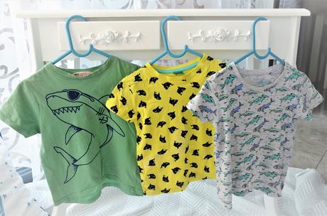 3x tričko shark-98, 98