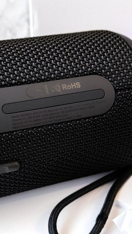 Nový reproduktor niceboy nexus bluetooth,