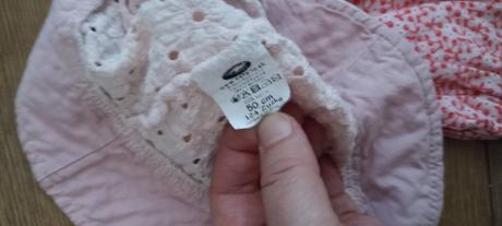 Letný overal h&m a klobúčiky, 86–98