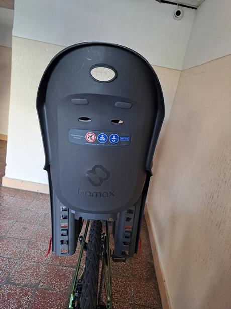 Detská sedačka na bicykel,