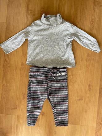 Zara nohavice a tricko 74, zara,74